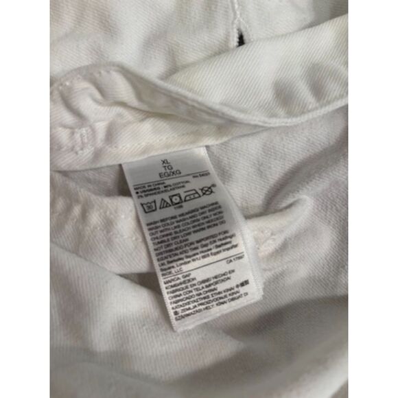Gap womens white overalls size XL - Picture 12 of 12